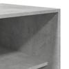 Wardrobe Concrete Grey 50 x 50 x 200 cm Engineered Wood