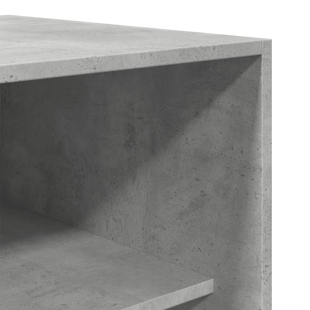 Wardrobe Concrete Grey 50 x 50 x 200 cm Engineered Wood