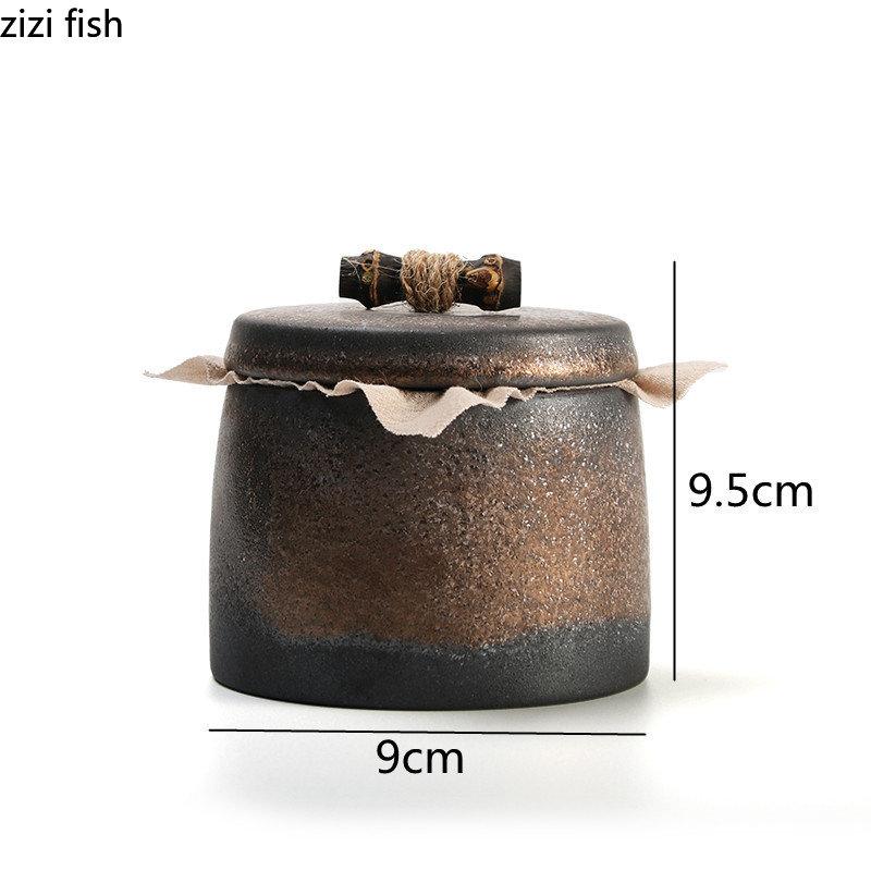 Teedose aus Keramik, feuchtigkeitsbeständig, versiegelter Tank, Teebox, Teedose, Teebehälter, Tee-Organizer, Aufbewahrungstank für Zuhause, Bonbonglas, Aufbewahrungsbox