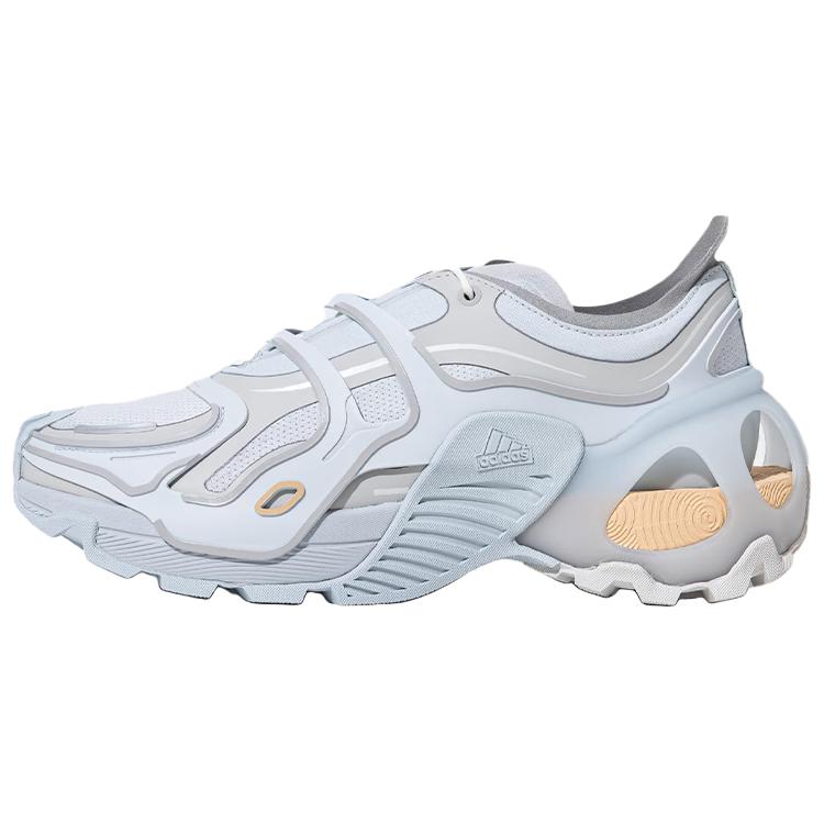 

Adidas Shock Absorbers Slip Resistant Abrasion Resistant Low top Casual Running Shoes Unisex Blue Gray White Sneakers IF1706 40⅔