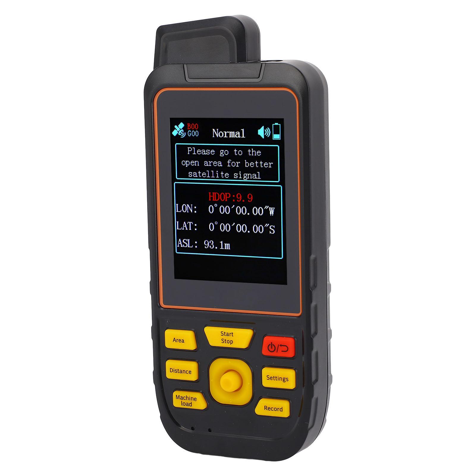 GPS Land Survey Equipment 2.8 Inch Screen GNSS Receiver Chip Handheld Land Area Meter for Farmland Mountain ABS