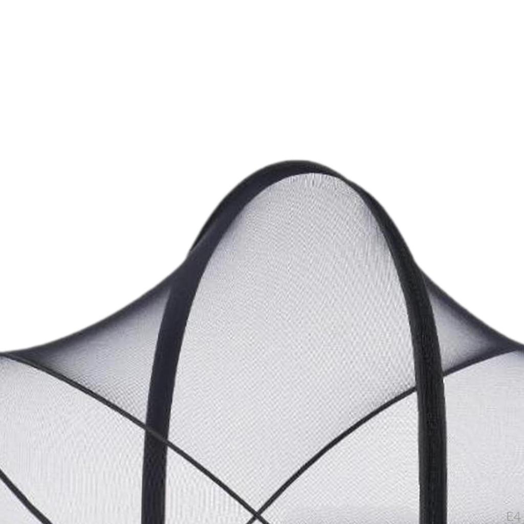 Plasa pentru pat pentru bebelusi, portabila, respirabila, detasabila, de protectie, cu baldachin, pliabila pentru casa