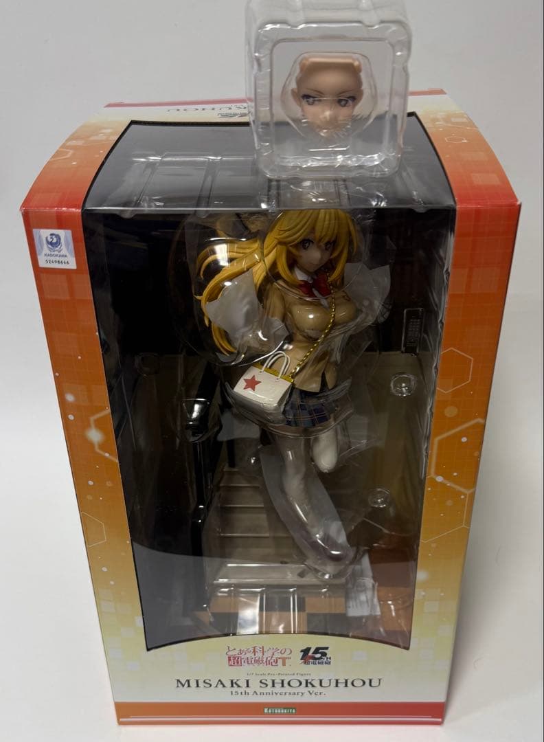 [Б/У] Некий Научный Рельсотрон Шокухо Мисаки 15-я Юбилейная Версия. Бонус Kotobukiya в комплекте