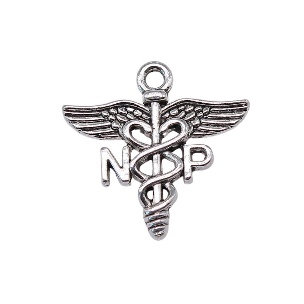 Cobra Snake Charms Antique Bronze Silver Pendants For DIY Bracelet Necklace Jewelry