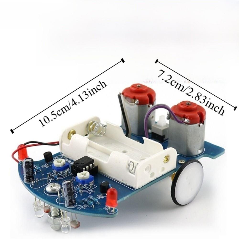 Smart Patrol D2-5 Intelligent Tracking Car DIY Kit Line Following Robot  Science Fair