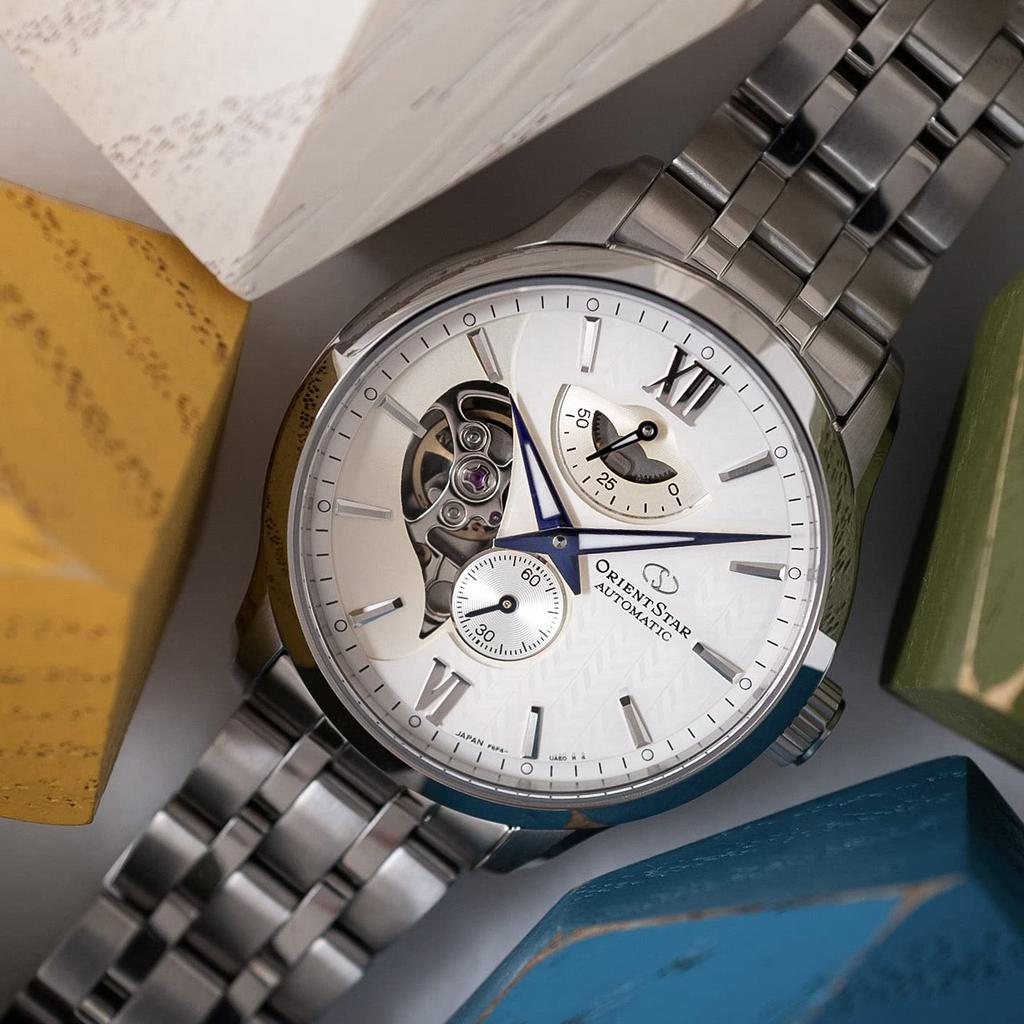 ORIENT STAR Automatic Skeleton Layered Mechanical Open Heart Men's Japan