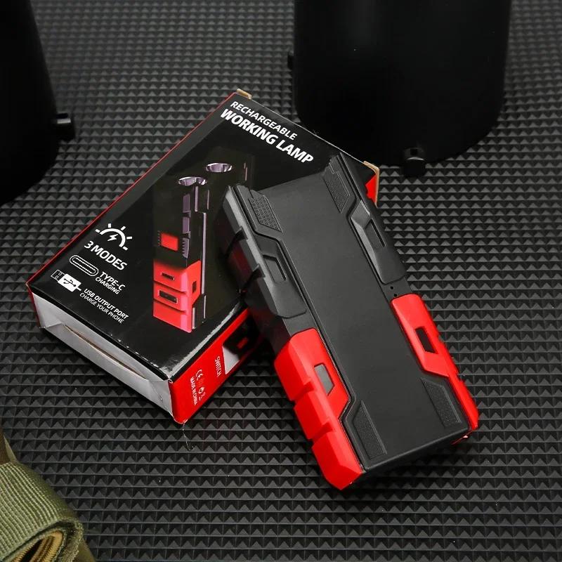 Dual Core High-intensity Flashlight Portable High-Power Multifunctional Emergency Lighting Emergency Mobile Power Bank Lamp