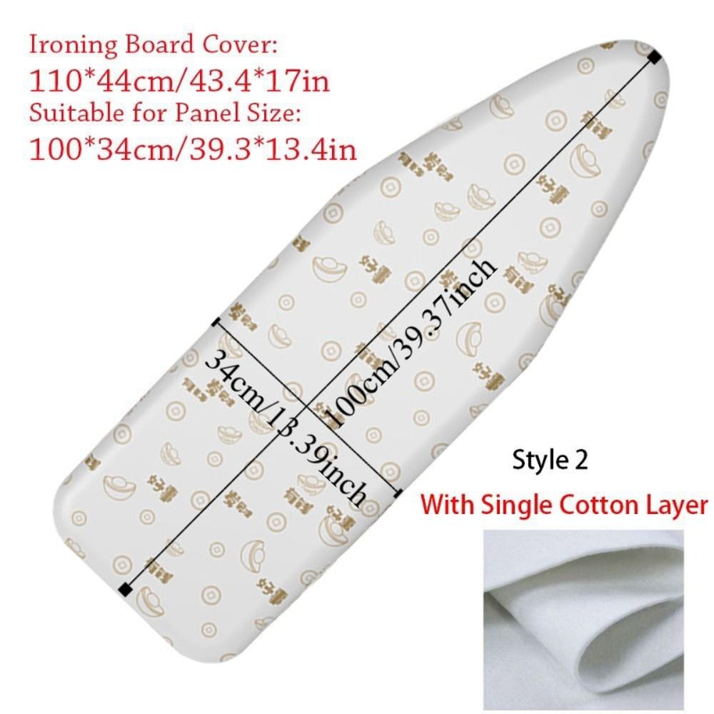 Universal Ironing Board Cloth Thickened Printed Padded High Quality Ironing Board Cover Pad