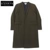 HYKE Women's Khaki Mini Shawl Collar Wool Chesterfield Coat Coat 1 khakiUsed