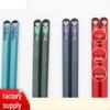 Ru Han Hexagonal Cartoon Alloy Chopsticks