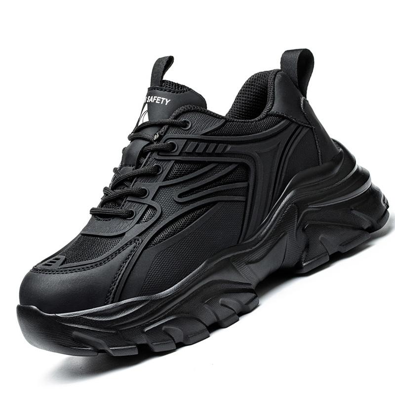 Steel Toe Security Protective Shoes Slip Resistant Anti-Smash Boots Indestructible Safety Shoes Work Hiker Boots For Women