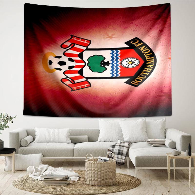 1PC Fc Crest Design Printed Tapestry Room Decoration Wall Hanging for Living Room Bedroom, Dormitory, Birthday and Christmas Gifts