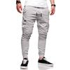 Men's Loose Casual Multi-pocket Work Pants, Youth Stretch Waist Drawstring  Pants