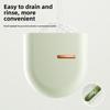 Compact Dental Appliance Storage Box In White For Onthego Use And Hygiene