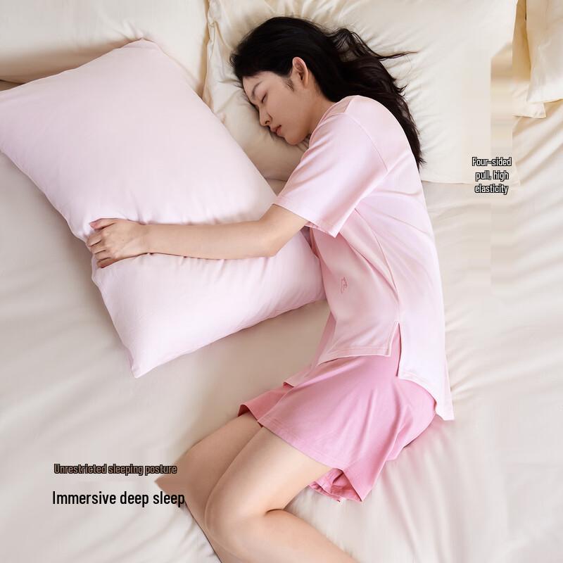 Women's Soft Modal Anti-Mite Short-Sleeve Pajama Set