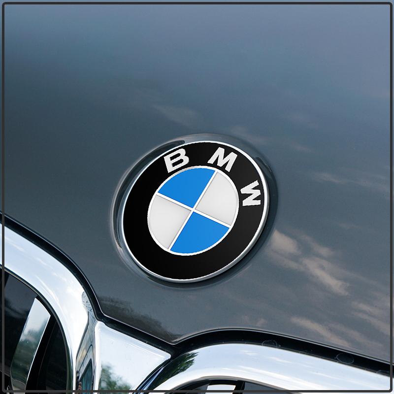 74/82mm BMW Logo Car Hood Trunk Emblem Badge Auto Exterior Accessories For E60 F30 F10 G20 G32 X1 X3 X5 X6