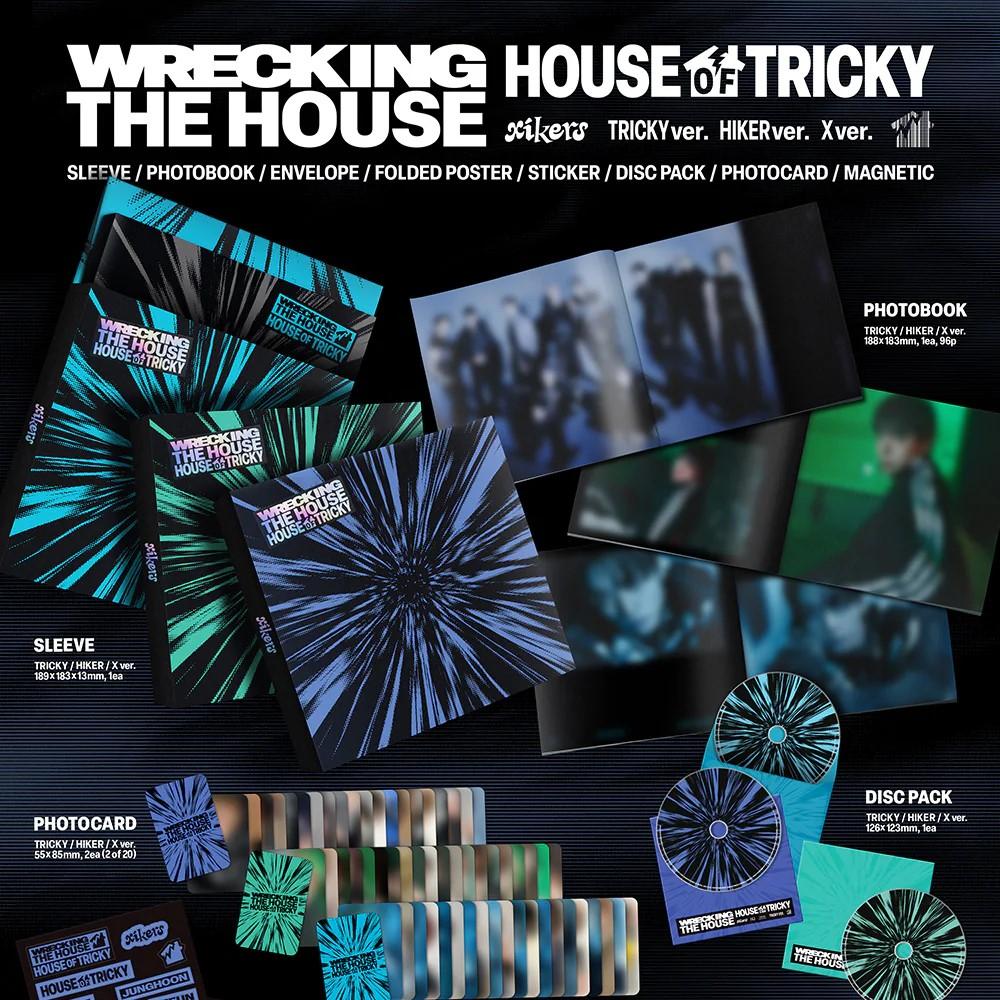 xikers [HOUSE OF TRICKY : WRECKING THE HOUSE] 6th Mini Album