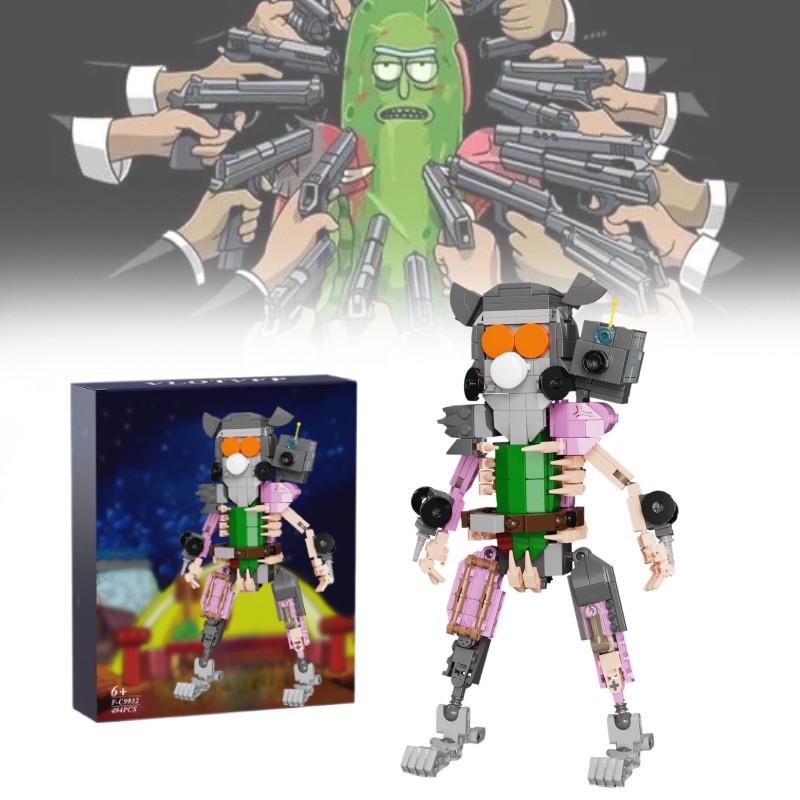 Exciting Rick And Morty Pickle Rick Building Block Set For Creative Play And Fun