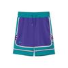 Li Ning Badfive Kontrastfarbene Lockere Basketballshorts Herrenshorts Lila AAPR437-2