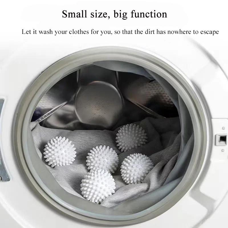 1/2/3pcs Magic Laundry Ball Reusable PVC Solid Cleaning Ball Household Cleaning Washing Machine Clothes Softener Cleaning Tools
