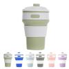 350ml Collapsible Silicone Travel Coffee Tea Mug Outdoor Camping Folding Cup