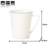 MIKASA Concord Blue Line Diameter X 10cm and Oven Mug, 8.8cm Height, 270ml, Microwave, Dishwasher, Safe, T-783627