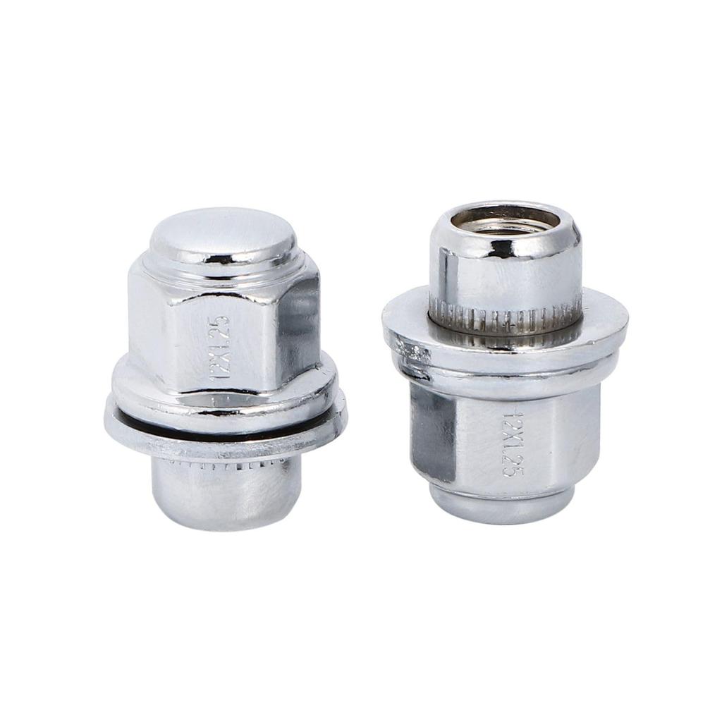 Partools Genuine Wheel Short M12 Set of 20 for Nissan of Nuts, Type, P1.25, (Set 20)