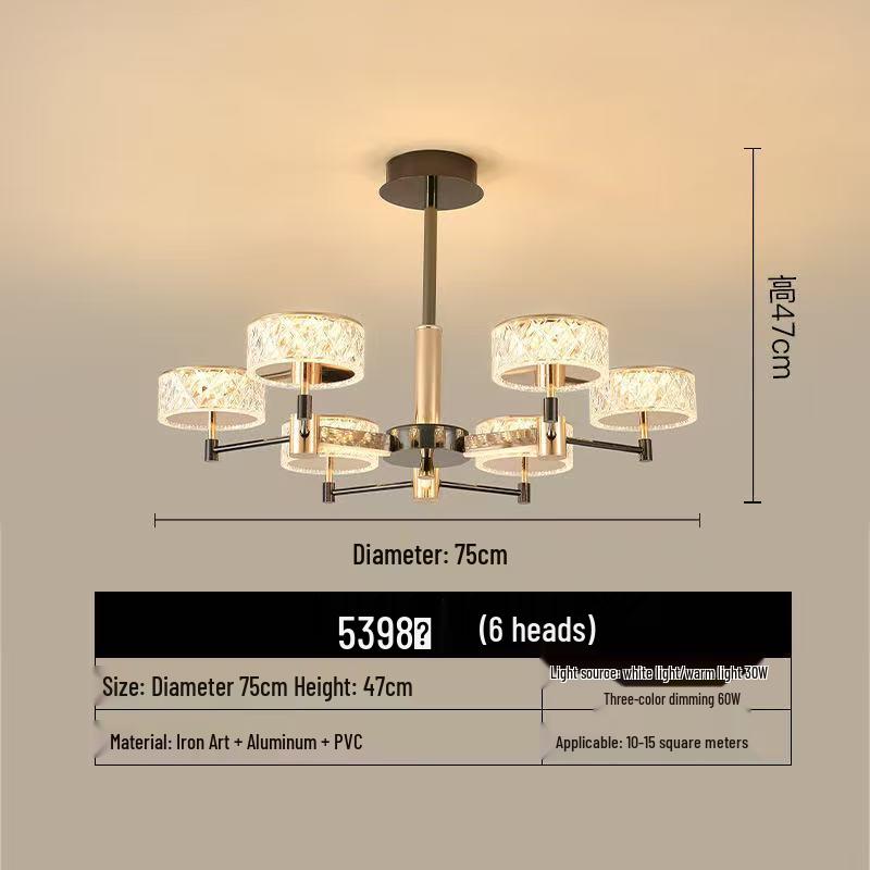 Modern Nordic Minimalist Chandelier - Luxurious Dining & Living Room Lighting