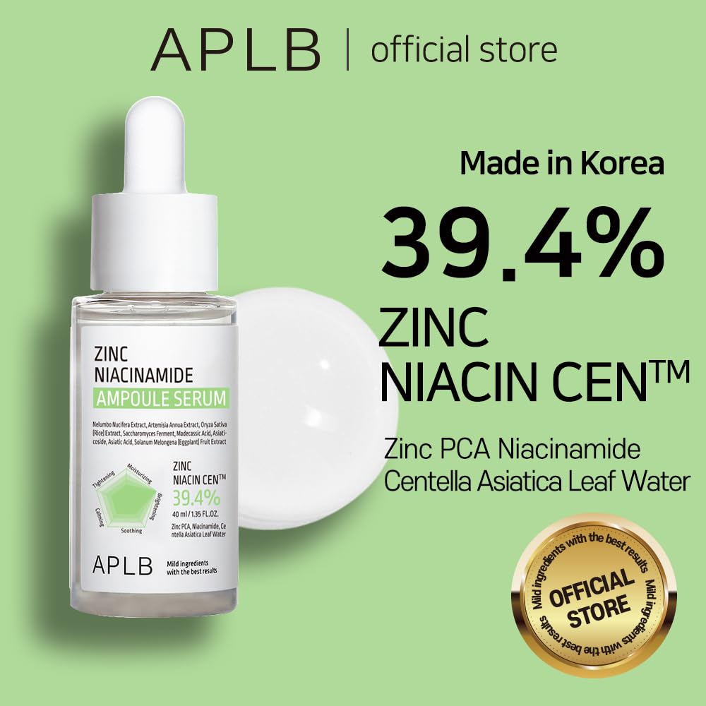 [APLB Official] Zinc Niacinamide Ampoule Serum 40ml