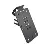 1 Set Universal Side Mount Motorcycle Registration Number License Plate Holder Bracket With LED Light Fender Eliminator