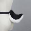 New Handmade Universal JK Rabbit Tail Lolita Cosplay Props Simulation Faux Fur Tails Plush Fox Cat Halloween Accessories