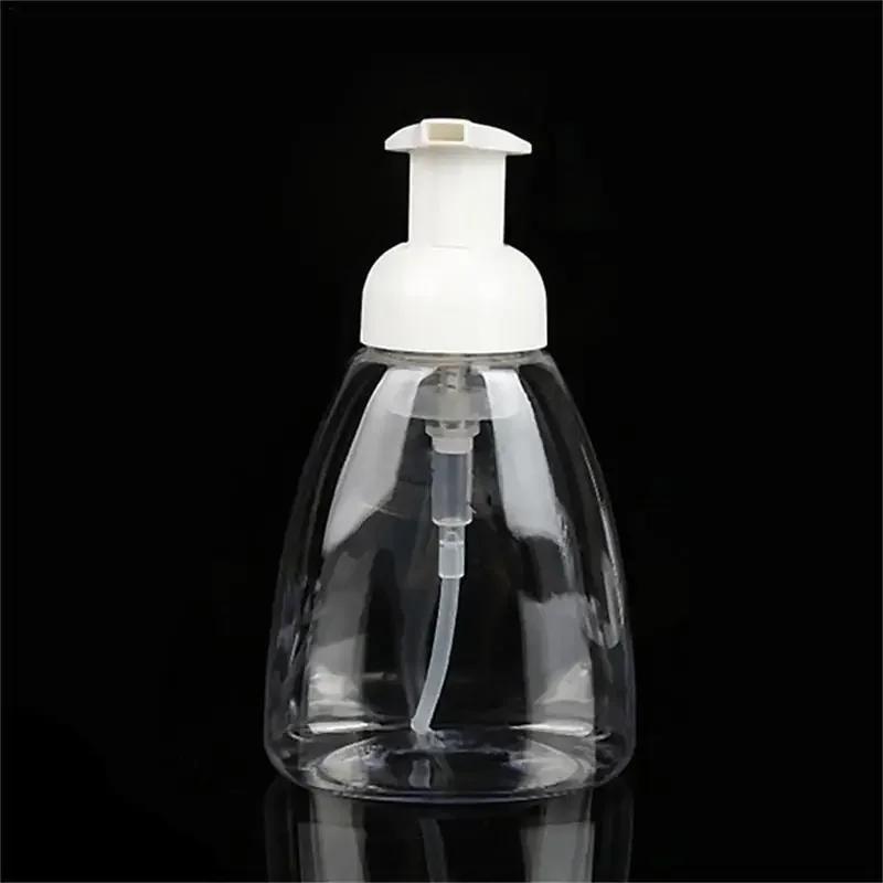 300ml Plastic Bottle Foam Pump Bottle Cleaning Bottle Hand Sanitizer Shampoo Dispenser Soap Liquid Bottles Household Products
