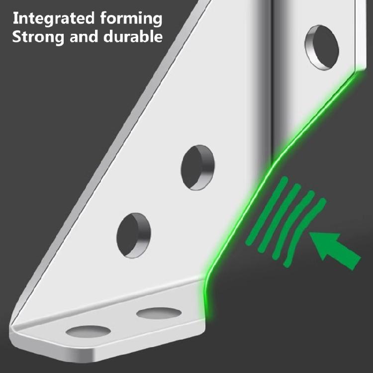 20Pcs Universal Furniture Corner Connectors Stainless Steel Angle Corner Brackets