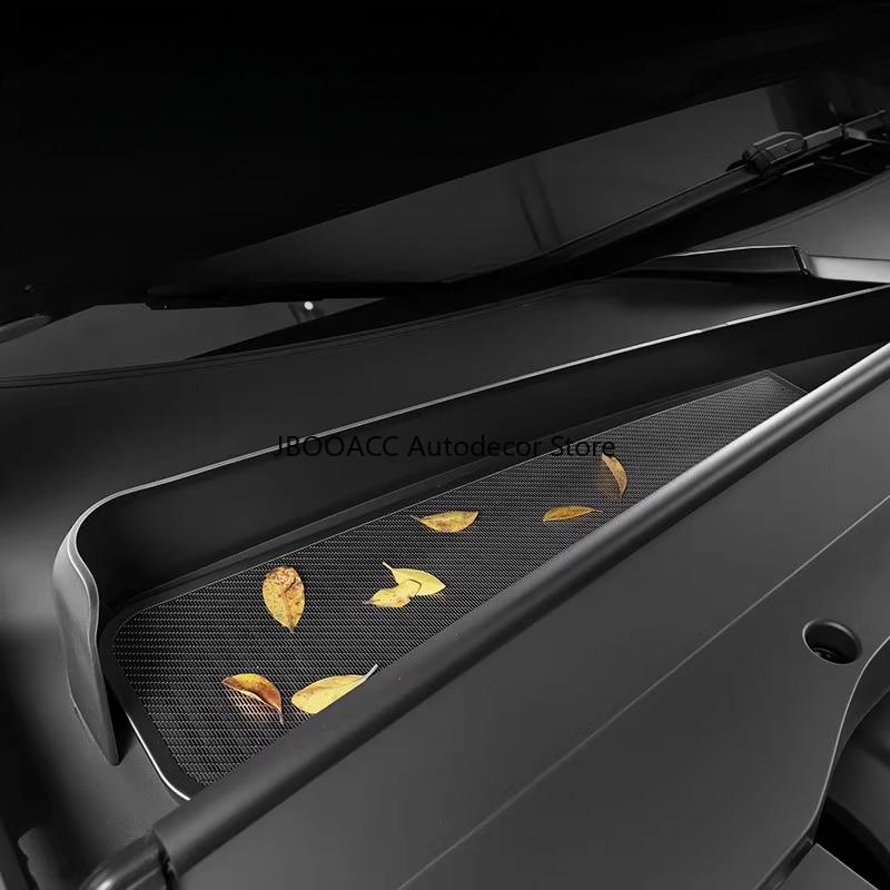 Car Front Engine Cover Air Intake Vent Dust Cover Protection for Lynk&Co 900 2025 Stainless Steel Exterior Modification Trims
