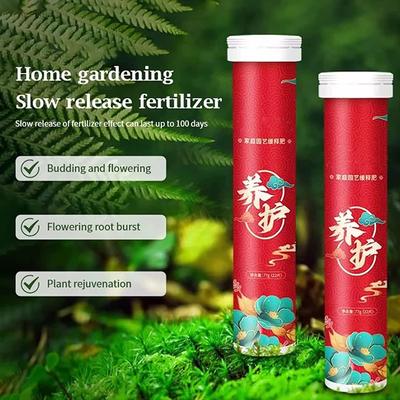 2 Boxes Home Gardening Universal Slow-release Tablet Organic Fertilizer, Bone Meal Fertilizer Organic,Make Feeding Your Plants a Breeze(1 Box/22pcs)