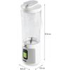 Blender portable sans fil - DOMO - DO752BL - XPOWER - 120 W - 600 ml - Blanc
