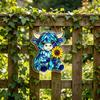 Suncatcher Stained Glass Puzzle Acrylic Pendant Light Refraction Window Hanging Jigsaw for Home Decor