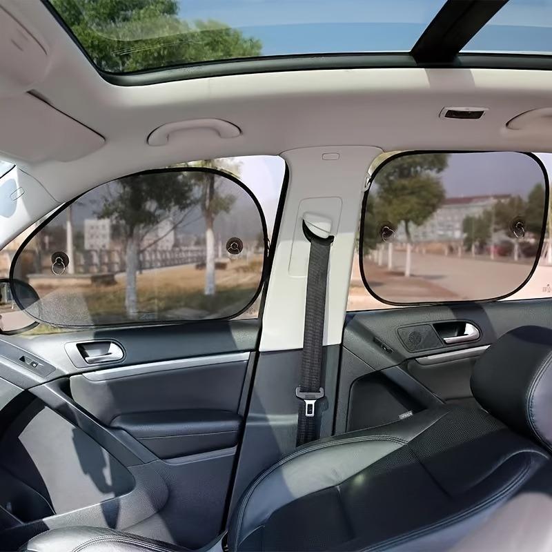2/4PCS Car Sunshade Sun UV Protection,sun shade for car window,car window shade With 4 suction cups, Universal Automotive