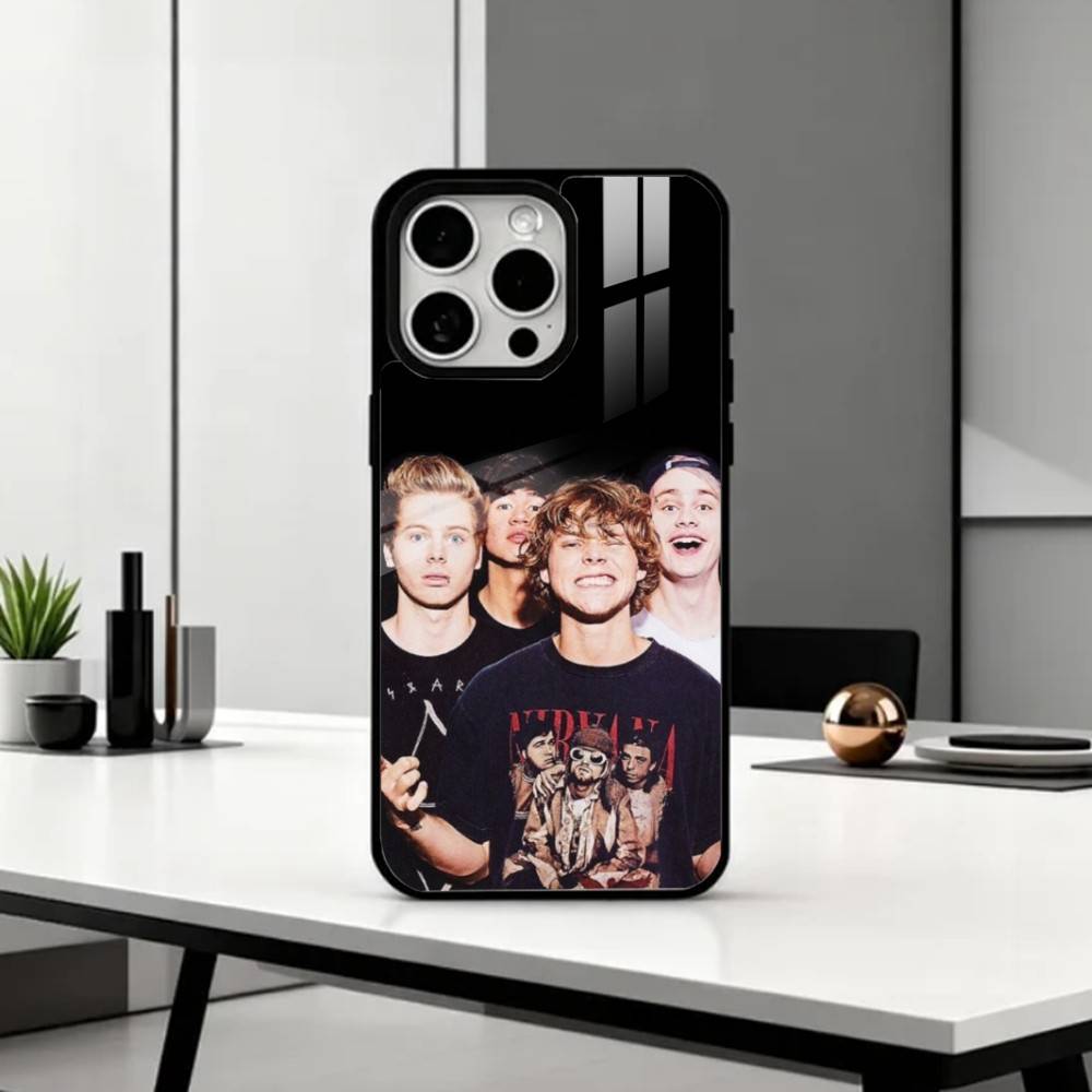 5 S-Seconds of S-Summer Band Phone Case For iPhone17,16,15,14,13,12,11 Plus,Pro Max Magnetic For Magsafe Wireless Charging
