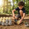 Dinosaur Egg Dig Kit Excavation Toy with Random Skeleton Models Includes Dig Tools & Guide Educational STEM Activity for Kids
