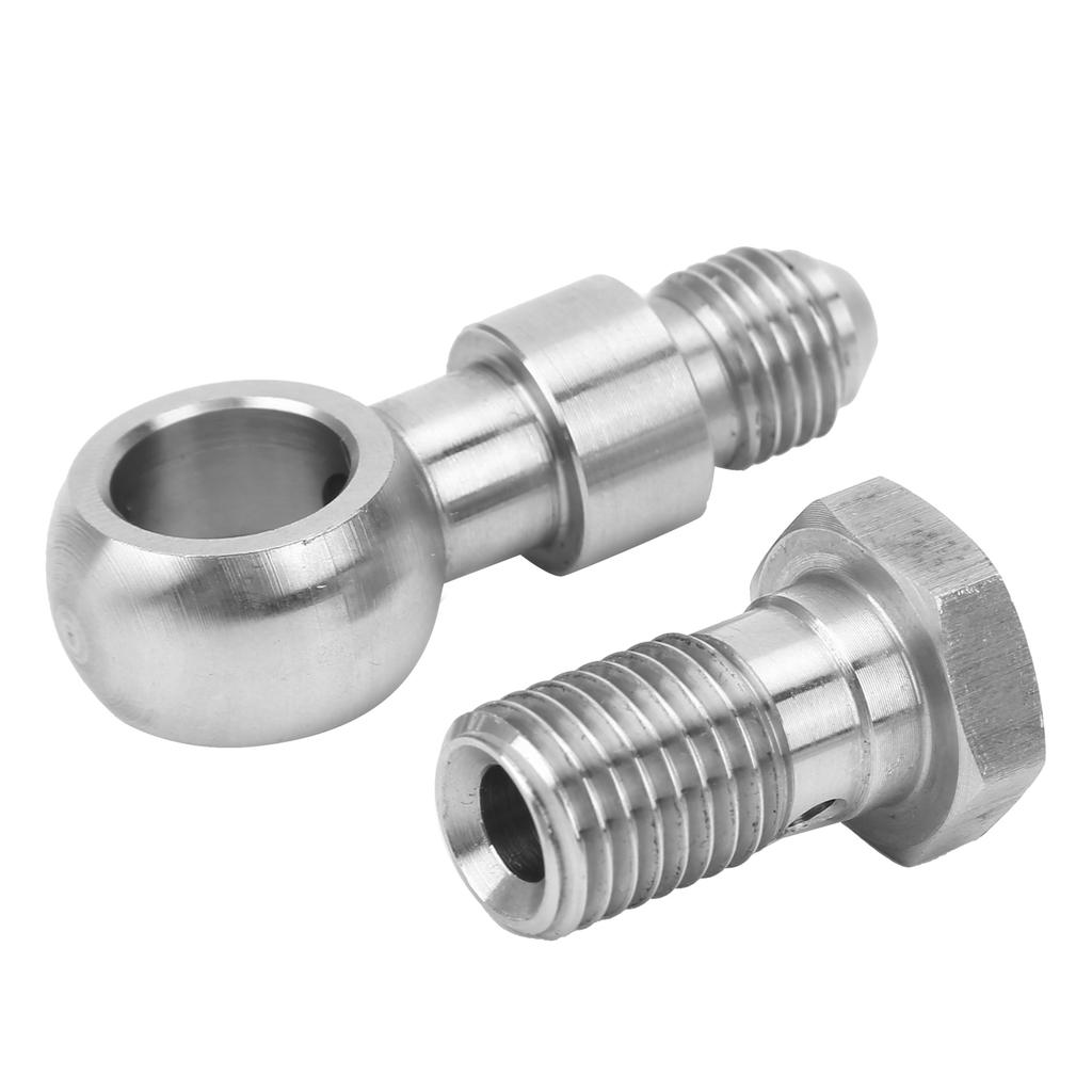 M12 Oil Feed Banjo Bolt Kit Fit for SAAB TD04 Turbo Garrett GT12 Turbine Coolant Side
