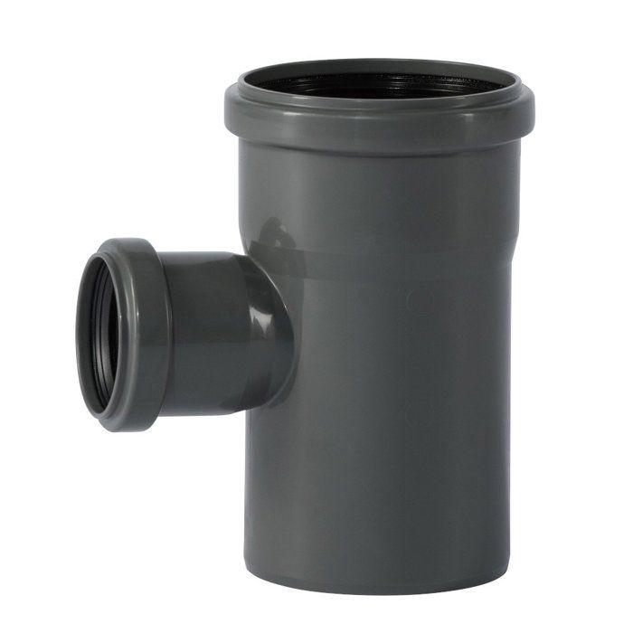 Culotte de Branchement PVC 90/50 87 Degrés - Raccordement Facile!