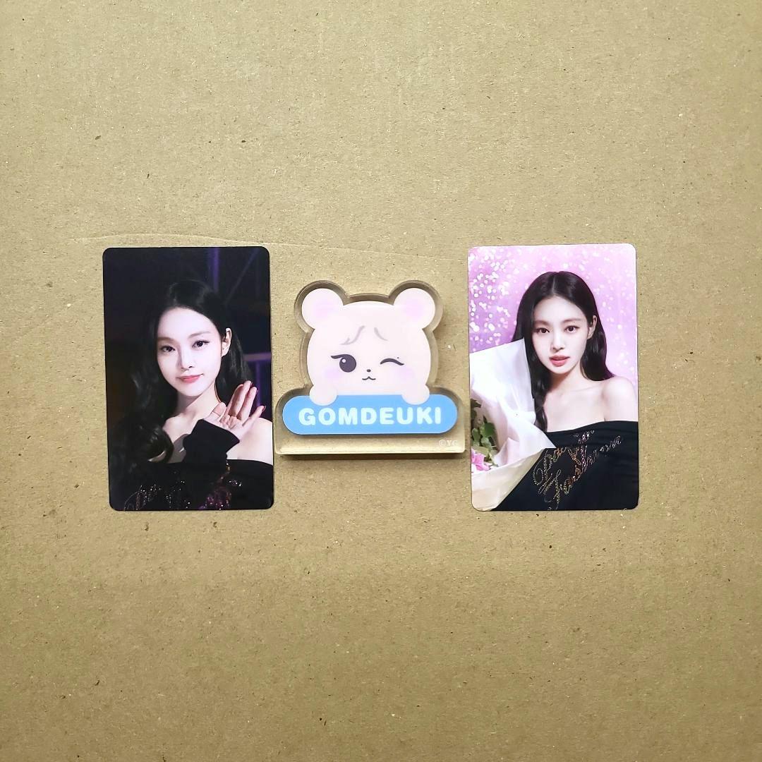 [Б/У] BLACKPINK Дженни Комдуги Акриловая Подставка Случайная Торговая Карта Товары