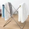 Stainless Steel Garbage Bag Shelf Rag Rack Foldable Kitchen Trash Can Hanging Plastic Bag Shelf Storage Rack