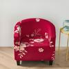 Club Chair Cover Stretch Tub Chair Slipcover Printed Sofa Cover Spandex Couch Covers For Living Room Bar Study