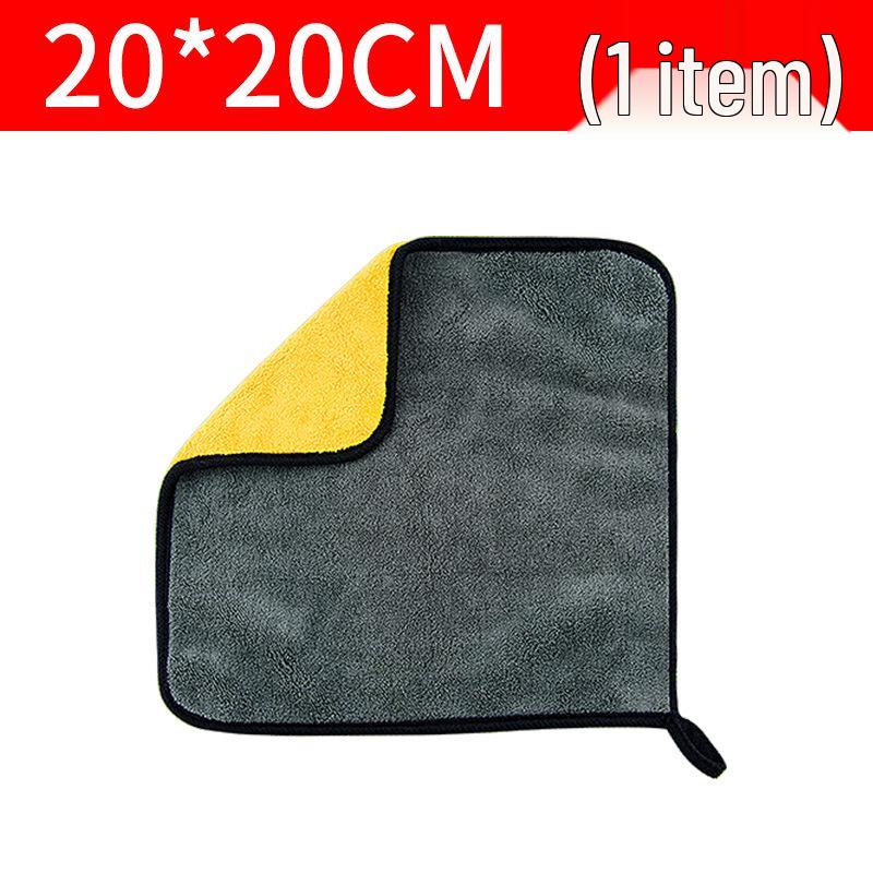 Premium Large Lint-Free Car Wash Towel - Thick, Water-Absorbent Cloth for Glass