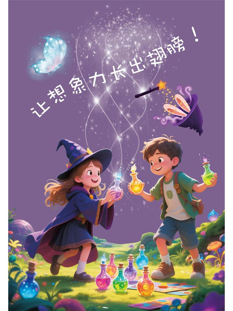Children's DIY Magic Potion Set - Creative Educational Toy with Wishing Bottle