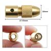 Mini Drill Chuck Self-Tightening Collet Set Brass Multi-size for Electric Power Tools Woodworking