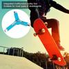 2PCS Y Type Skate Wrench Five Functions Longboard Wrench Portable Skateboard Wrench  For Longboard