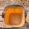 Portable Foldable Fishing Bucket with Side Pocket for Live Fish